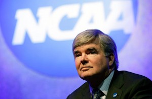 Mark Emmert and the NCAA are staring down the gauntlet. 