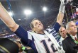 Tom Brady celebrates after winning Super Bowl XLIV 28-24 against the Seahawks for the fourth time in franchise history. (Anthony Behar/SIPA USA/TNS)